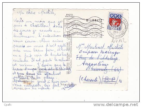 Carte 1950 CHATILLON EN BAZOIS / MULTIVUES - Chatillon En Bazois
