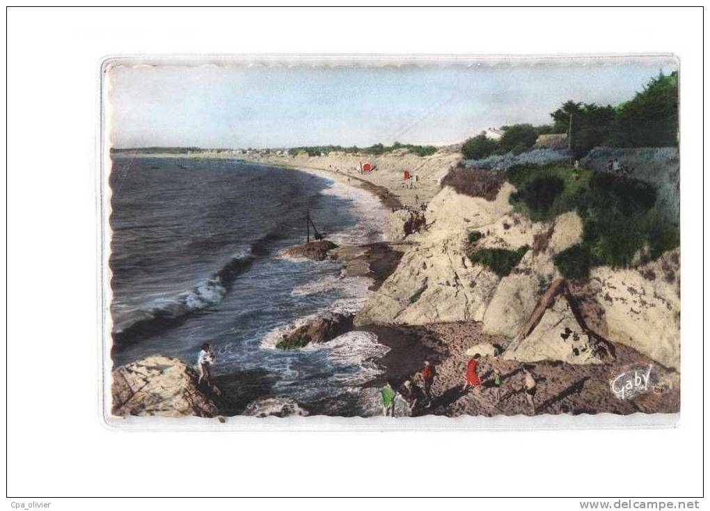 44 LE CORMIER (La Plaine Sur Mer) Plage Vers Tharon, Ed Gaby 5, CPSM 9x14, 1967 - La-Plaine-sur-Mer