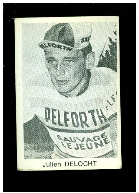 Chromo ( 3068 ) Coureur Wielrenner Renner Cycliste Cyclisme -   Julien Delocht - Andere & Zonder Classificatie