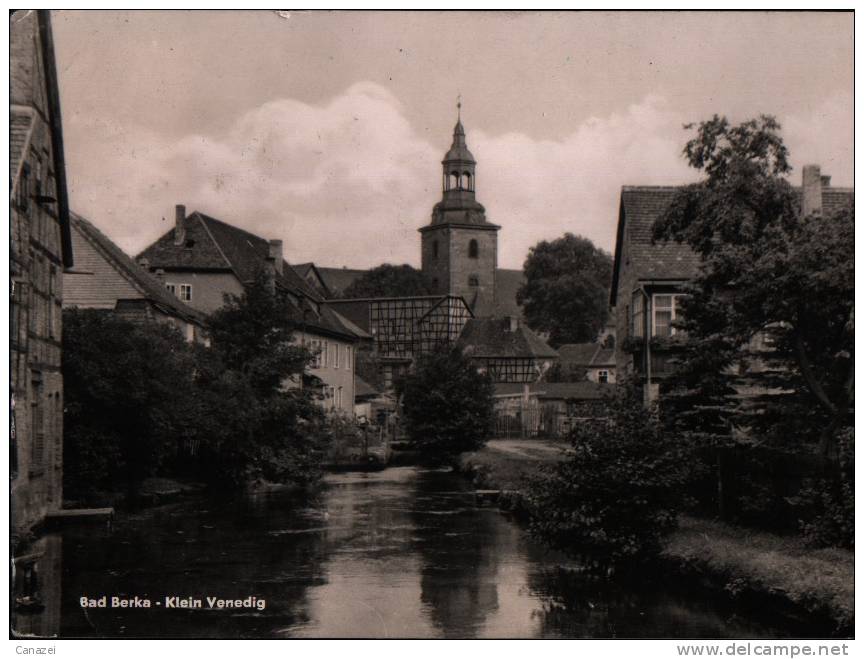 AK Bad Berka, Klein Venedig, Um 1962 - Bad Berka