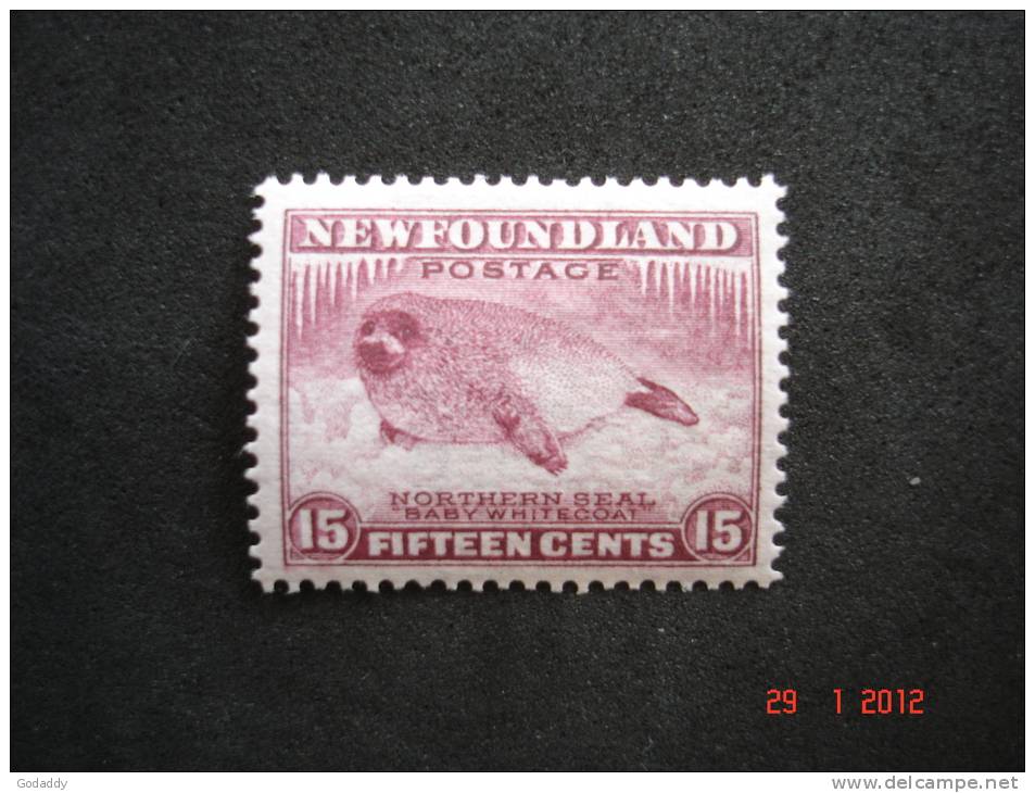 Newfoundland 1941 K.George VI  15 Cents   SG285     MH - 1908-1947