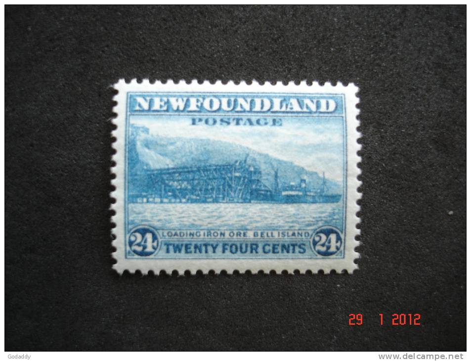 Newfoundland 1941 K.George VI  24 Cents   SG287     MH - 1908-1947