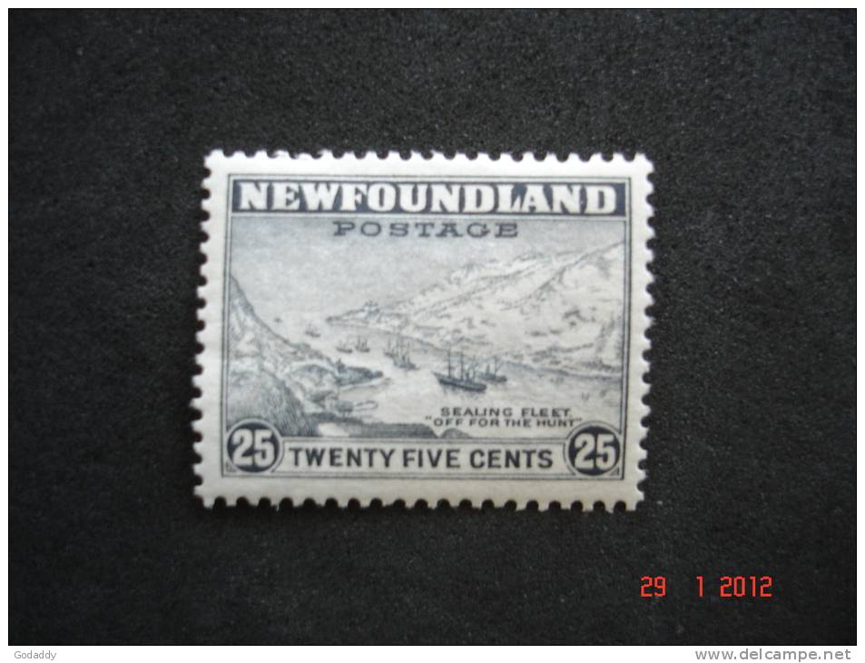 Newfoundland 1941 K.George VI  25 Cents   SG288     MH - 1908-1947