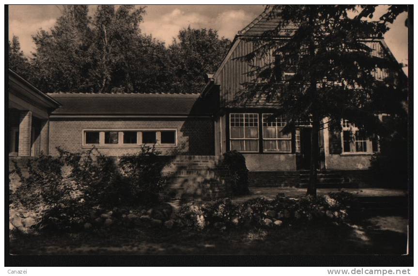 AK Hiddensee, Kloster, Gerhart-Hauptmann-Haus, 1958 - Hiddensee