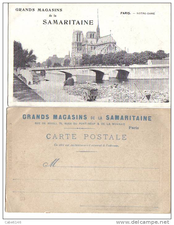 Grands Magasins De La Samaritaine 17 Cpa Precurseur Non écrites TBE - Lots, Séries, Collections