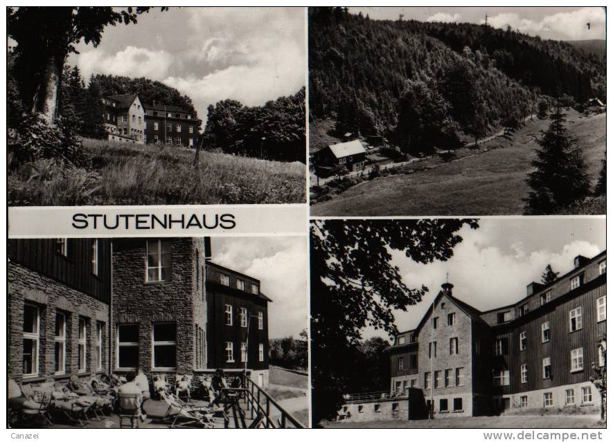 AK Ilmenau, Stutenhaus, Ferienheim Carl-Zeiss-St., 1977 - Ilmenau