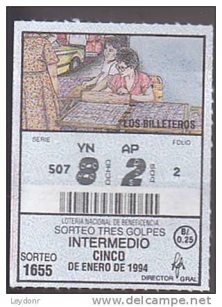 Lottery - Panama - Lottery Ticket Seller - Biglietti Della Lotteria