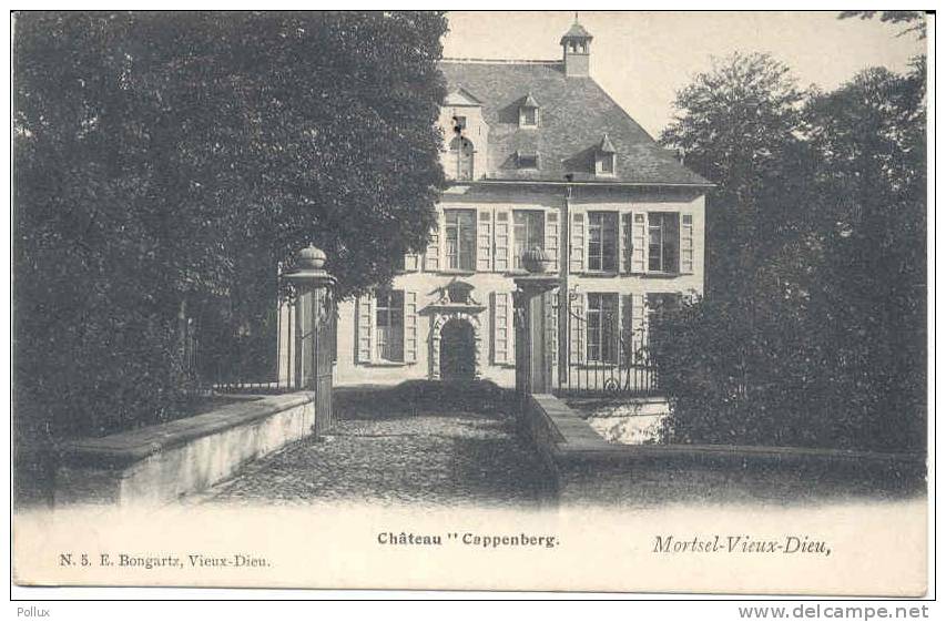 CPA: MORTSEL Vieux Dieu  Château- Kasteel  CAPPENBERG - Mortsel