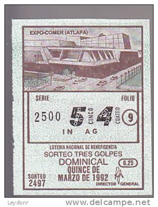 Lottery - Panama - EXPO-COMER Atlapa - Lottery Tickets