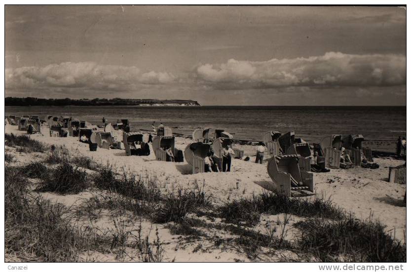 AK Ostseebad Boltenhagen, Strand, Handabzug 1957 - Boltenhagen