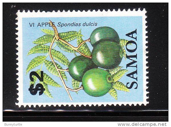 Samoa 1983 Fruits Apples Apple $2 Used - Samoa (Staat)