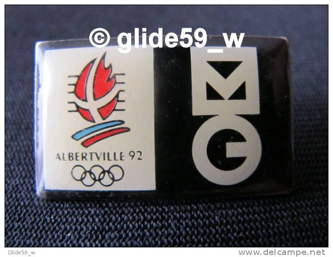 Pin's ALBERTVILLE 92 - MG - Giochi Olimpici