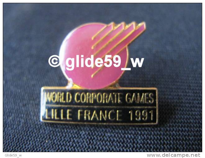 Pin's World Corporate Games - LILLE France 1991 - Informatique