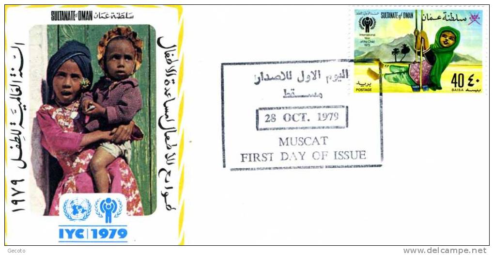 Année Internationale De L´enfant -  1979 - Oman