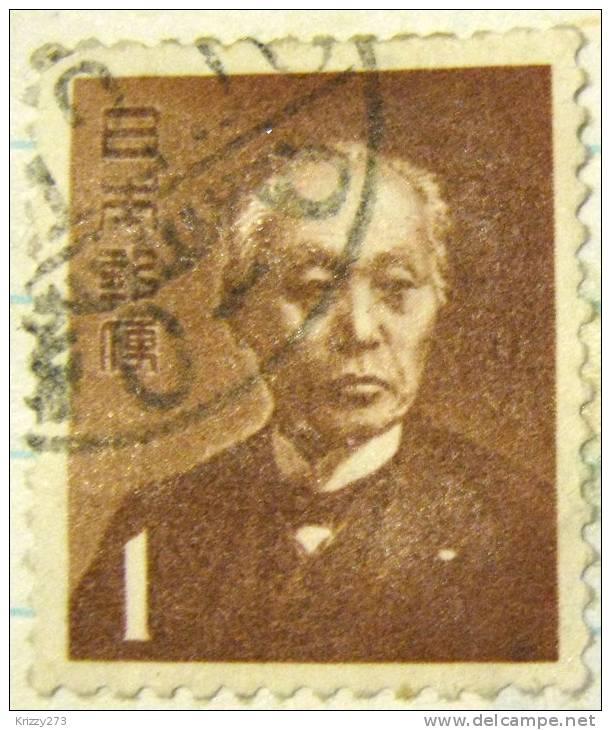 Japan 1950 Baron Maeshima 1y - Used - Used Stamps