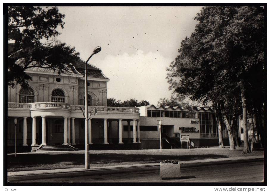 AK Kühlungsborn, FDGB-Meerwasserschwimmhalle, 1976 - Kuehlungsborn