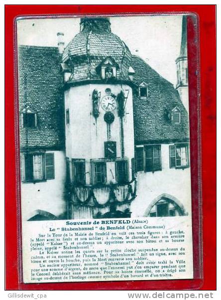 - Souvenir De BENFELD - Le Stubenhansel - Maison Commune - Benfeld