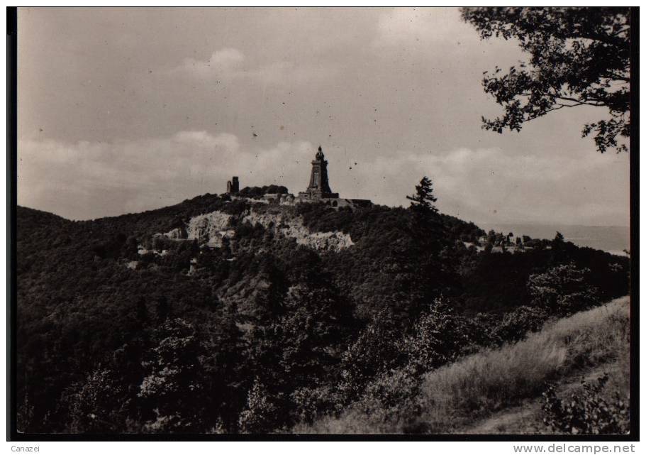 AK Kyffhäuser, Blick Vom Gietenkopf, Echt Foto 1960 - Kyffhäuser