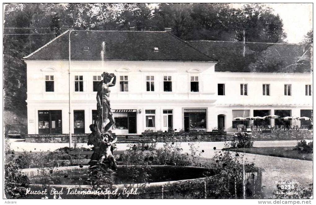 Bad Tatzmannsdorf, Drogerie, Fotokarte Gelaufen - Sonstige & Ohne Zuordnung