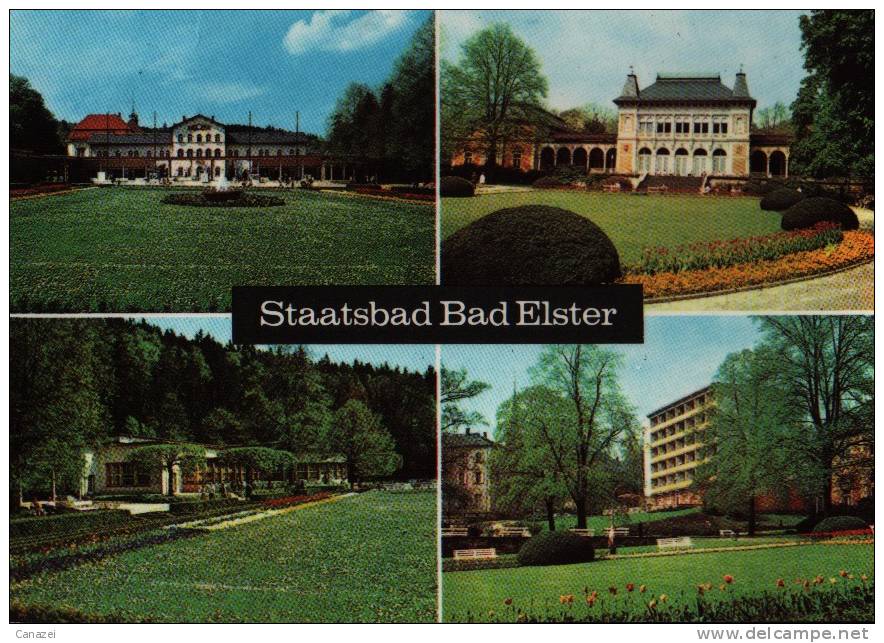 AK Bad Elster, Badehaus, Kurhaus, HO-Badekaffee, 1973 - Bad Elster