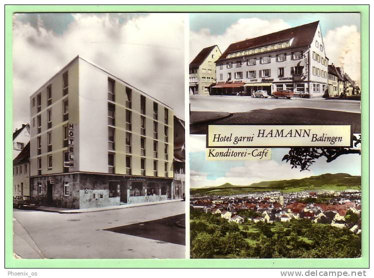 GERMANY - Balingen, Hotel Garni Hamann, Konditorei Cafe, Year 1969 - Balingen