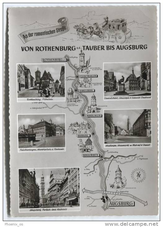 GERMANY - ROTHENBURG, AUGSBURG, Romantischen Strasse - Rotenburg (Wuemme)