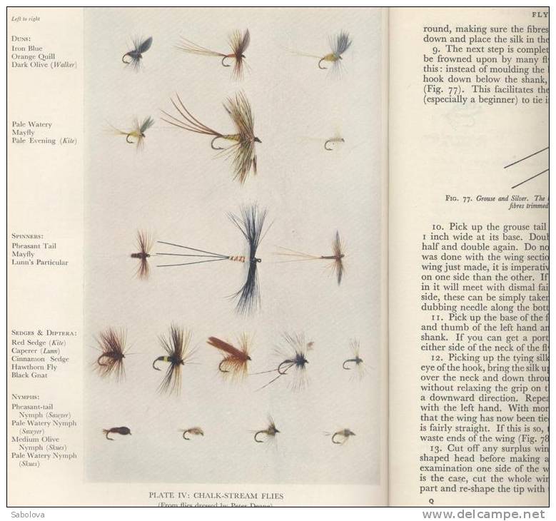 Livre De Pêche Anglers  The Complete Fly  Fisher CF WALKER 304 Pages 16 Cm*24 Cm Photos Et Croquis - Autres & Non Classés