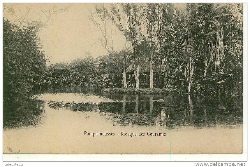 PAMPLEMOUSSES - Kiosque Des Gouramis - Mauritius