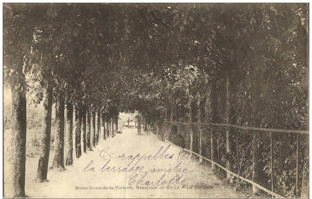 22 Dinan- N D De La Victoire -Ursulines -la Terrasse - Dinan