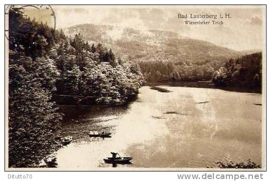 Bat Lauterberg I.h. - Wiesenbeker Teich - Viaggiata Mancante Di Affrancatura - Formato Piccolo - Bad Lauterberg