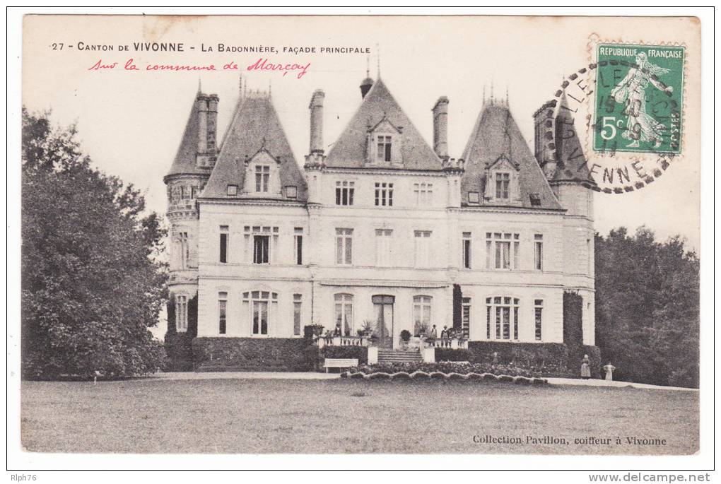 86 - 27 CANTON DE VIVONNE - LA BARONNIERE - VOIR SCANS - Vivonne