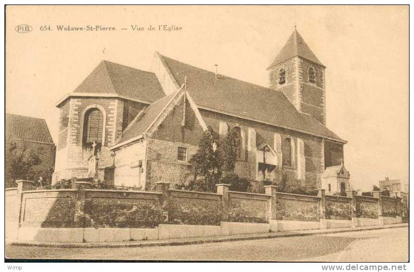 Bruxelles - Woluwe - Vue De L'Eglise - Woluwe-St-Pierre - St-Pieters-Woluwe