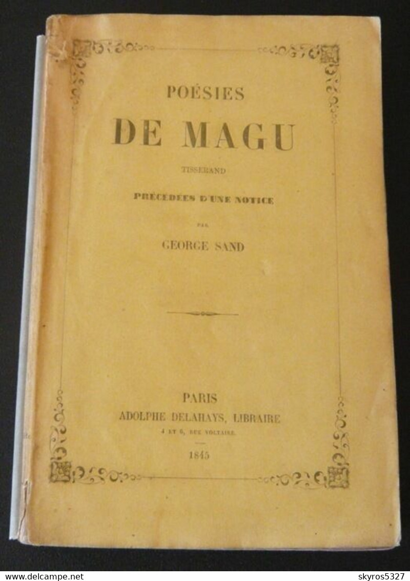 Poésies De Magu Tisserand à Lizy-sur-Ourcq - Auteurs Français