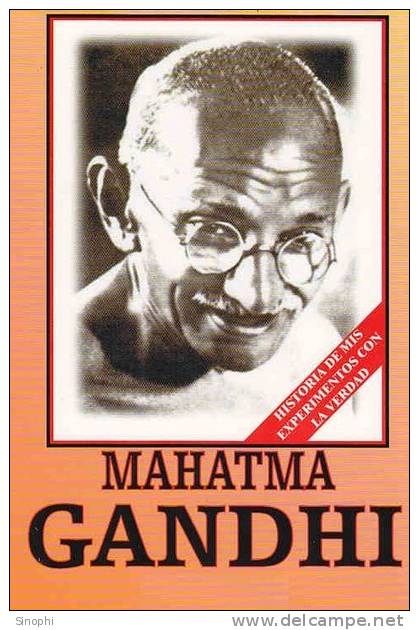 E-10zc/Md4^^  Mahatma Gandhi  , ( Postal Stationery , Articles Postaux ) - Mahatma Gandhi