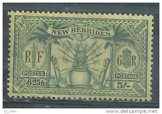 Nlles-Hébrides N° 99 **  Neuf - Unused Stamps