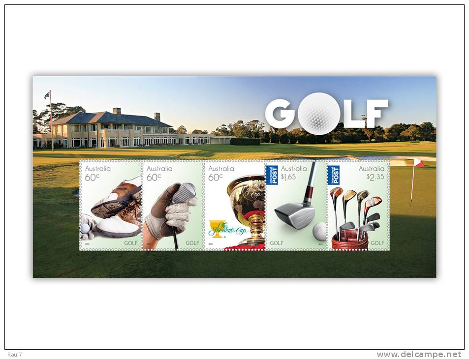 Australia 2011 - Golf - BF Neufs // Mnh - Mint Stamps