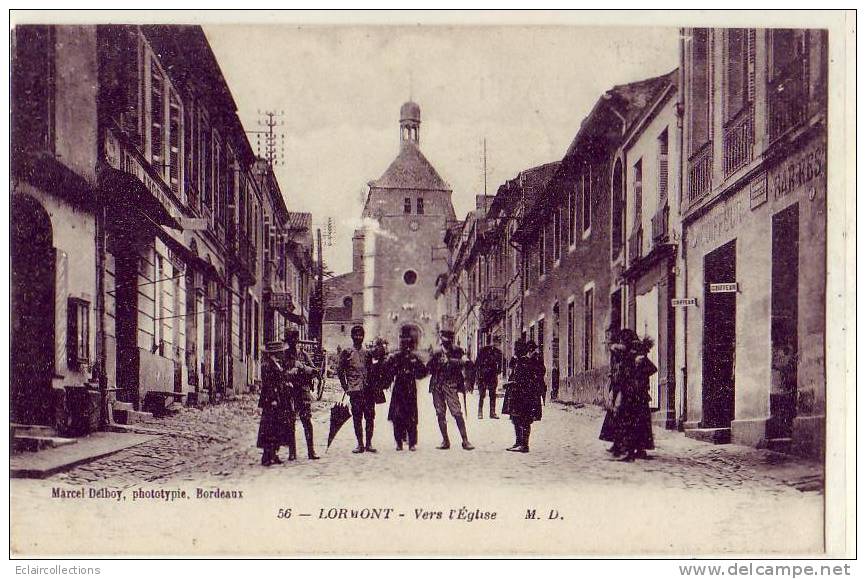 Lormont     Rue Et Eglise - Altri & Non Classificati