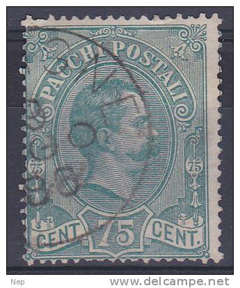 ITALIÊ - Michel - 1884 - Nr 4 - Gest/Obl/Us - Colis-postaux