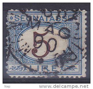 ITALIÊ - Michel - 1870/94 - Nr 13 - Gest/Obl/Us - Cote 25,00€ - Taxe