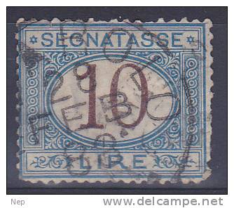 ITALIÊ - Michel - 1870/94 - Nr 14 - Gest/Obl/Us - Cote 25,00€ - Taxe