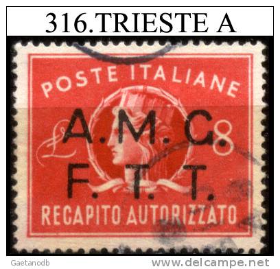 Trieste-A-F0316 - Postage Due