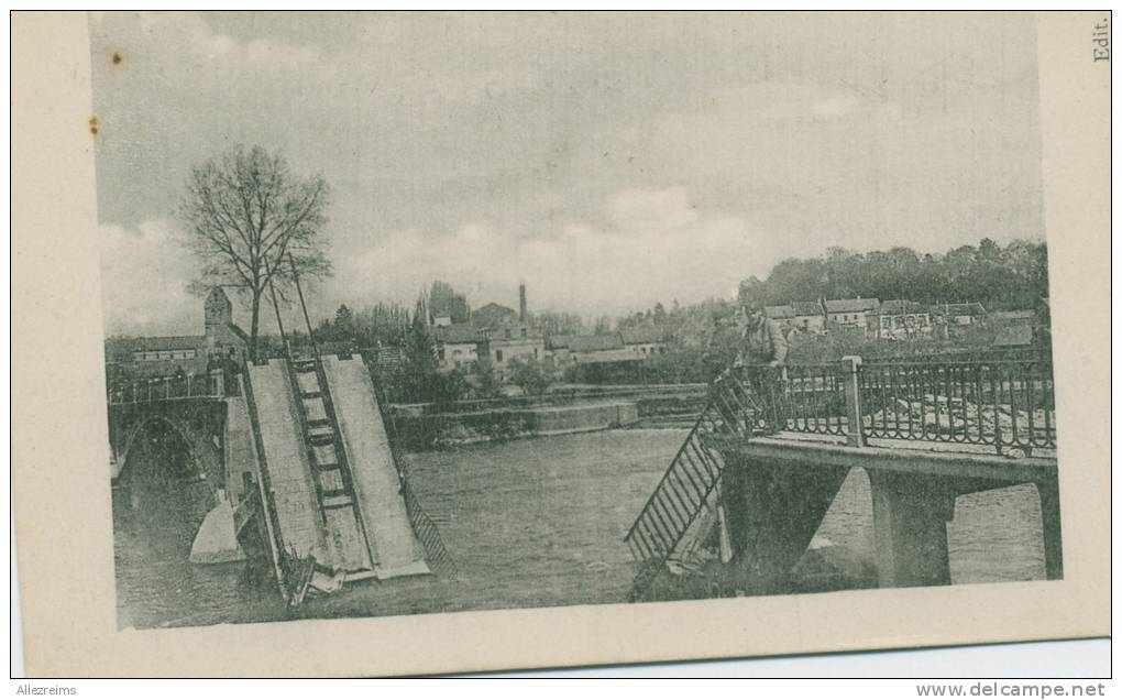 CPA 02 : VIS SUR AISNE  Le Pont   A VOIR   !!! - Vic Sur Aisne