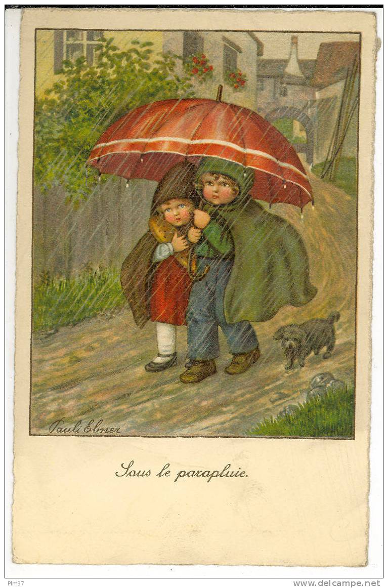 Pauli EBNER - Enfants - Sous Le Parapluie - Ebner, Pauli