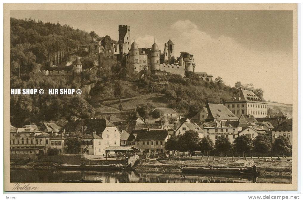 Um 1920/1930 Ansichtskarte  „Wertheim Am Main“ , Ungebrauchte Karte - Wertheim