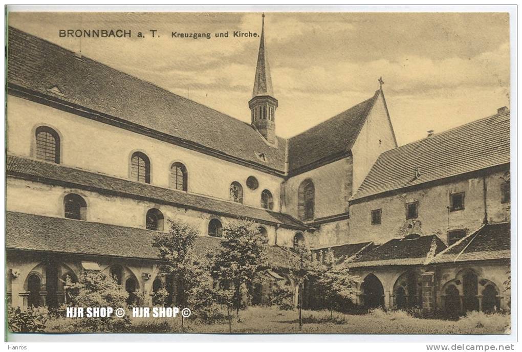 Um 1920/1930 Ansichtskarte  „Kreuzgang Und Kirche“ , Ungebrauchte Karte - Wertheim