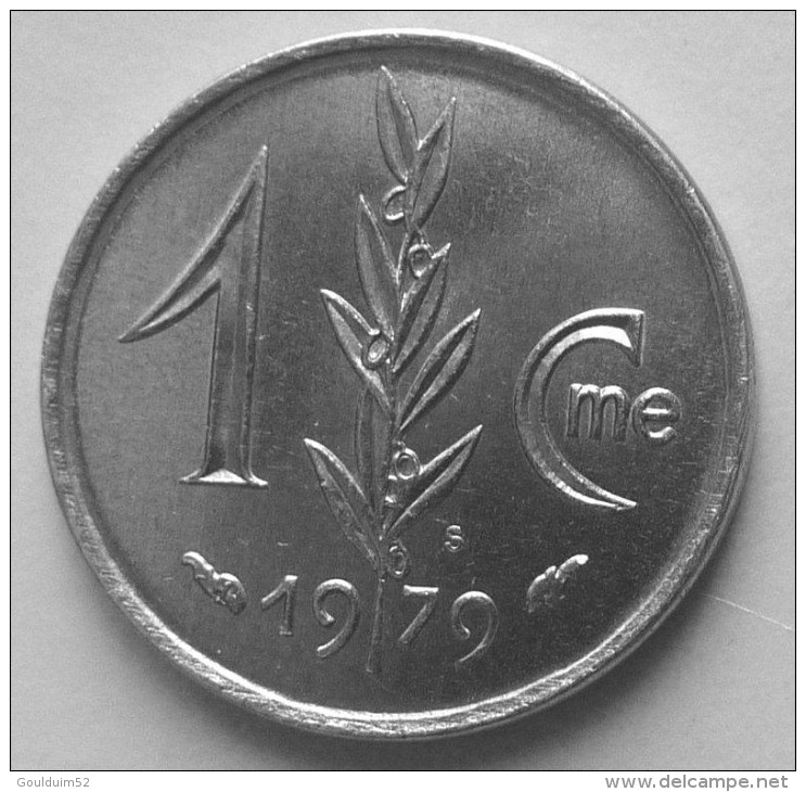 Un Centime 1979 - 1960-2001 New Francs