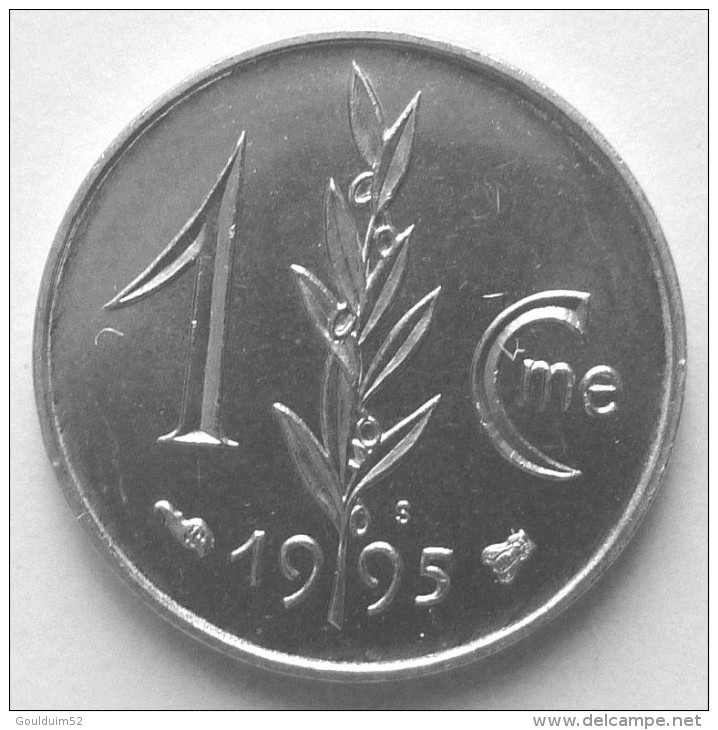 Un Centime 1995 - 1960-2001 Nouveaux Francs