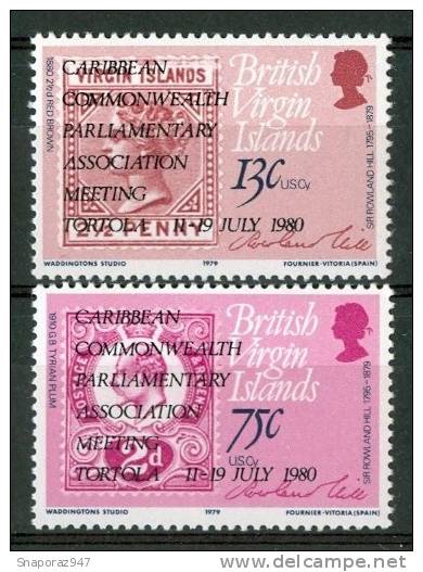 1980 British Virgin Island Commonwealt Caraibe SET MNH** C18 - British Virgin Islands