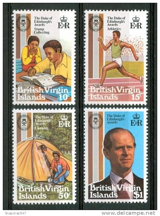 1981 British Virgin Island Premio Duca D´Edimburgo Set MNH** C23 - British Virgin Islands