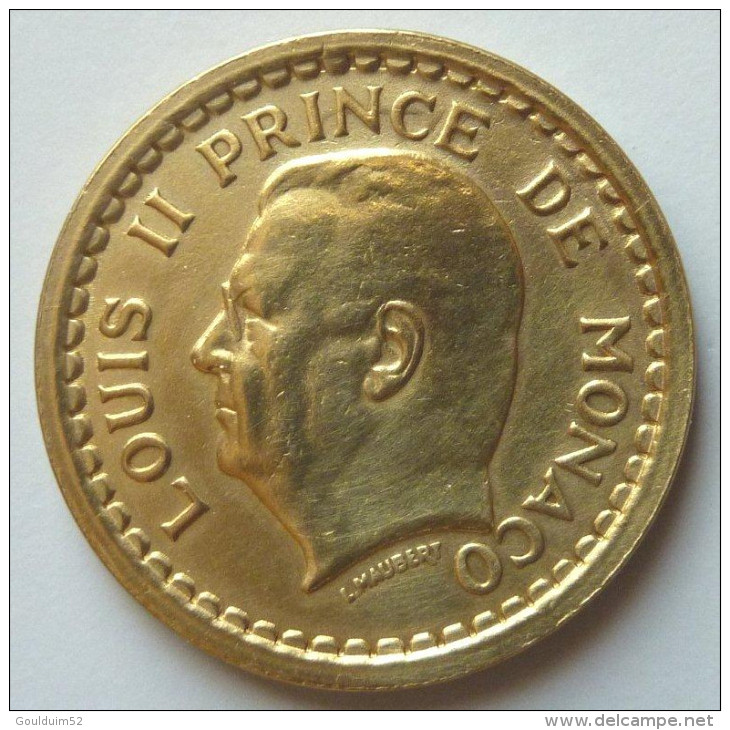 Un Franc 1943 - 1922-1949 Luigi II
